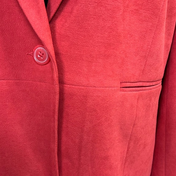 Denim & Co Soft Chamois Blazer - Picture 3 of 12